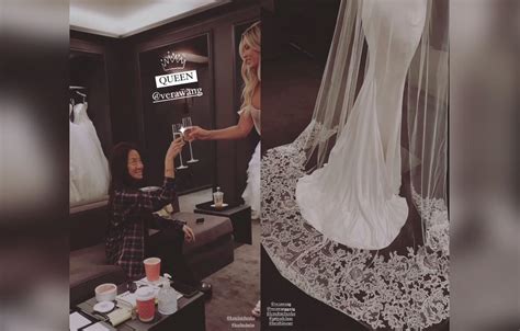 Paulina Gretzky Spotted Wedding Dress Shopping With Famed Designer Vera