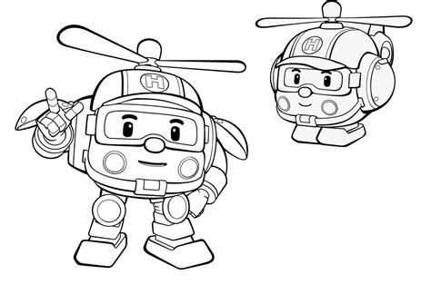 We hope you liked our collection of printable robocar poli coloring pages. Robocar Poli Coloring Pages - GetColoringPages.com