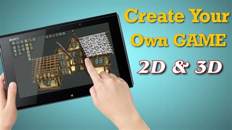 2 Apps Create Your Own Game 2d And 3d Youtube
