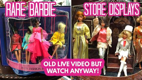 Rare Mattel Barbie Stacey And Julia Doll Store Displays 2018 Video Bad Quality Live Vid Must