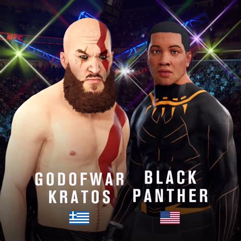 Kratos Vs Black Panther Ea Sports Ufc 4 Epic Fight 🥑 Youtube In
