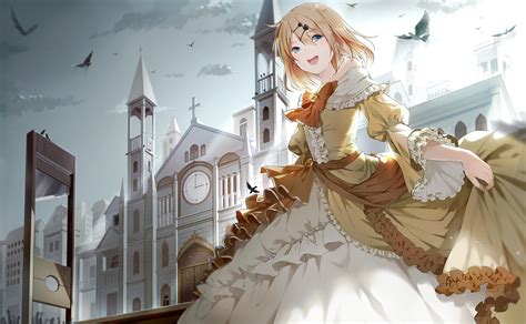 Kagamine Rin In Dress Daughter Of Evil Version Vocaloid Rawwnime