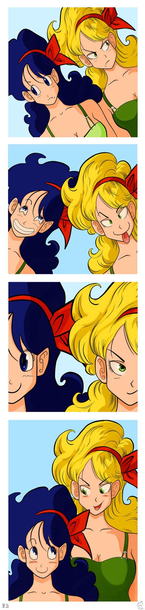 Launchlaunch Photobooth Dragon Ball Females Fan Art 32038345 Fanpop