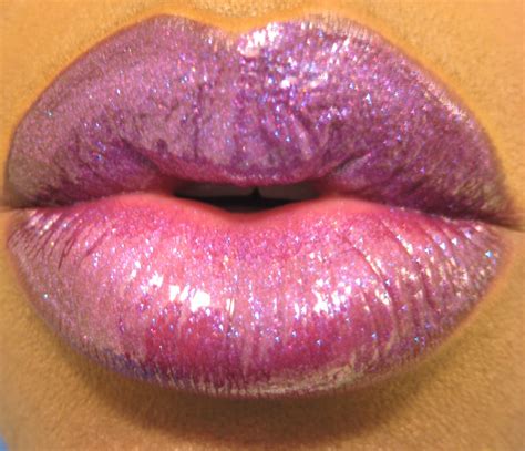 Makeup After Dark Purple Lips