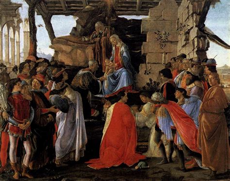 Great Painters Art Galleries Sandro Botticelli Art Gallery Adoration