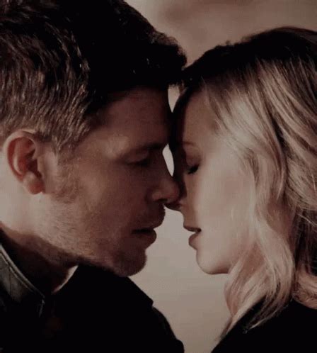 Klaroline Tvd GIF Klaroline Tvd Klaus And Caroline Discover Share