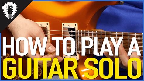 How To Play A Guitar Solo Beginner Guitar Lesson Youtube