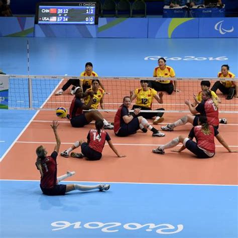 Volley Ball Assis Paralympic Team Belgium