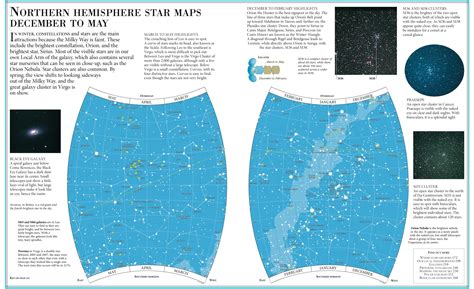 Current Star Map Northern Hemisphere Map Of World