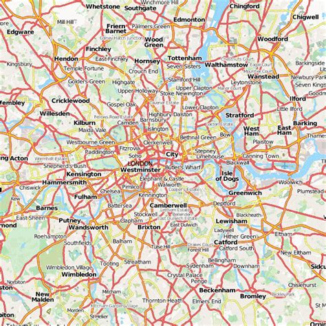 London Stadtplan Bei Citysam Und Hotelangeboten Im Stadtplan