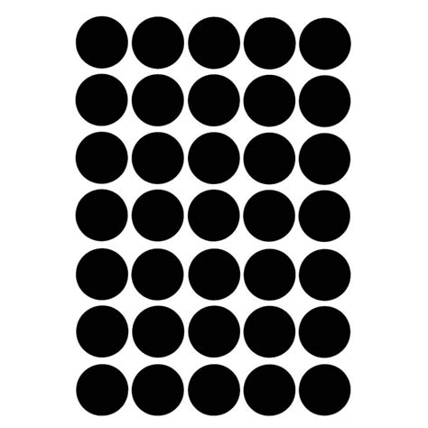 Black Dots Vinyl Boho Deco Shop