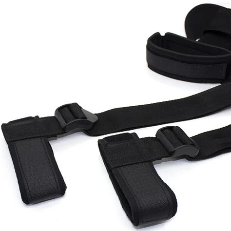 Beds Straps Tied With Adjustable Ankle And Wrist Cuffs Bed Kit Support