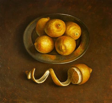 Still Life With Lemons Still Life Stilllife Painting Jos Van Riswick