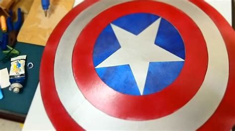 Munkanélküliség Szomjas Vagyok Balett Diy Captain America Shield