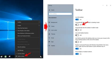 Cara Menyembunyikan Taskbar Windows 10 Secara Otomatis Hot Sex Picture