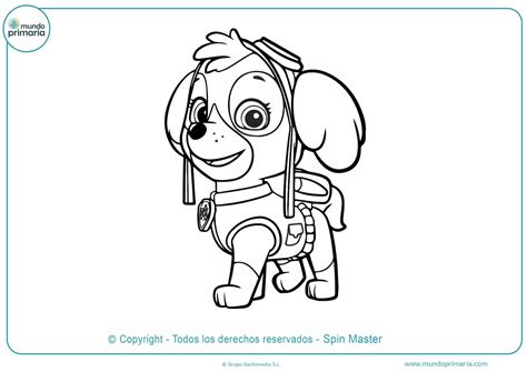 Dibujos de la Patrulla Canina para Colorear (Imprimir Gratis)