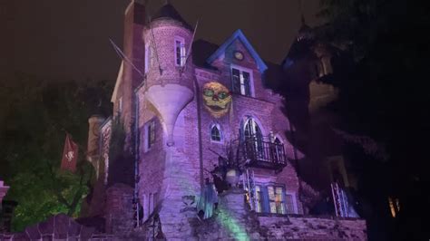 2021 Soderstrom Castle Halloween Display Youtube