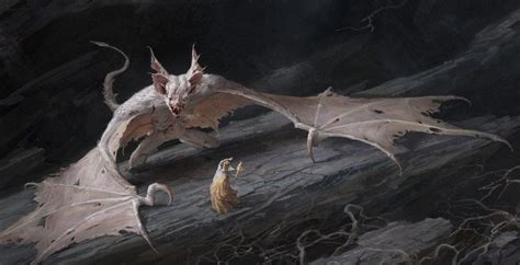 Bat By Xin Xia Creature Concept Art Dungeons And Dragons Art