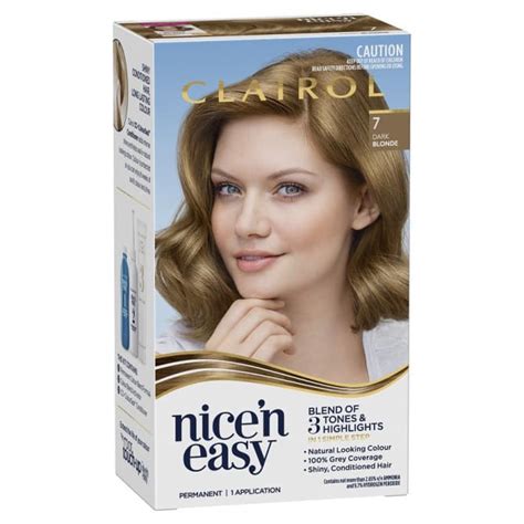 Buy Clairol Nice N Easy 7 Natural Dark Blonde Permanent Hair Colour Online