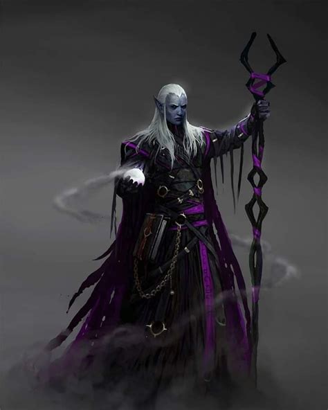 Artstation Dark Wizard Matias Trabold Rehren Fantasy Character Design Dungeons And Dragons