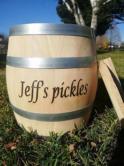 Pickle Barrel 5l Bochart Hand Made Oak Barrels Canada