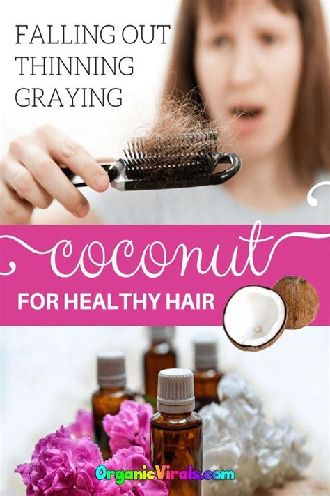 It's full of nourishing vitamins and minerals, and its unique composition lets it. How To Use Coconut Oil To Prevent Graying, Balding Hair ...