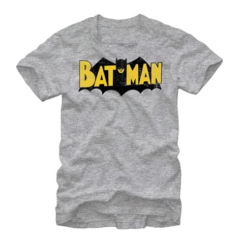 Mens Vintage Batman Logo T Shirt