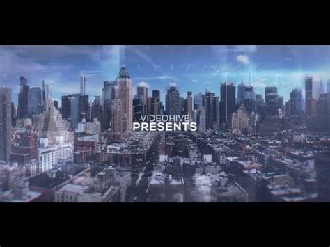 Easy to use / easy to customize. Digital Parallax Slideshow | After Effects template - YouTube