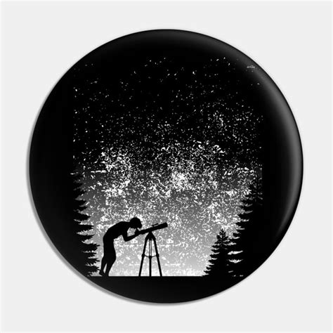Astronomy Telescope Pin Astronomy Ts