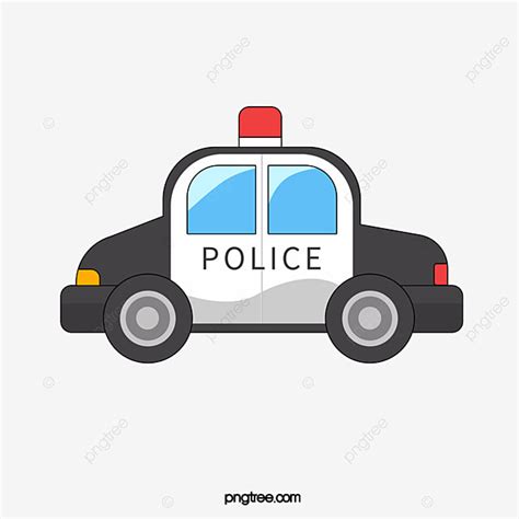 سيارة الشرطة سيارة الشرطة كرتون Png وملف Psd للتحميل مجانا