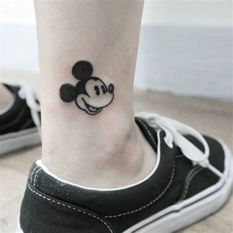 classic mickey  minnie mouse tattoo ideas preserve  magic