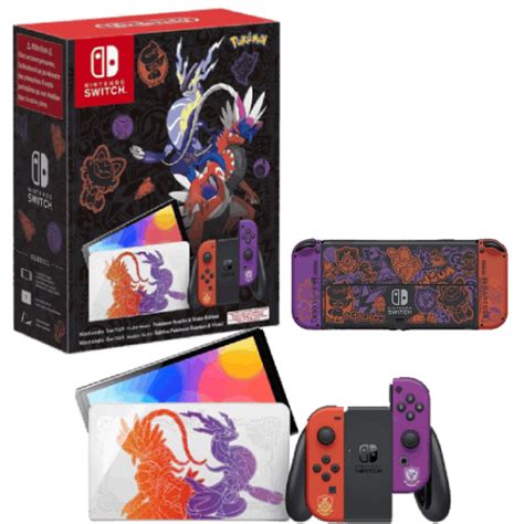 Nintendo Switch Oled Model Pokemon Scarlet And Violet Limited Edition