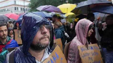 Serbia Thousands Join Protests After Mass Shootings