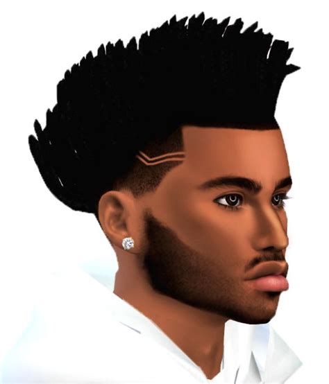 Xxblacksims Sims 4 Black Hair Sims Hair High Top Fade