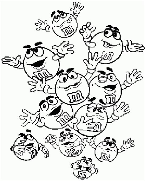 Mandm Colouring Pages Clip Art Library