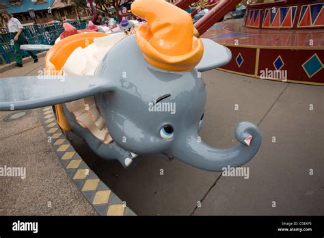 Dumbo The Flying Elephant Is A Ride At Disney Worlds Magic Kingdom In