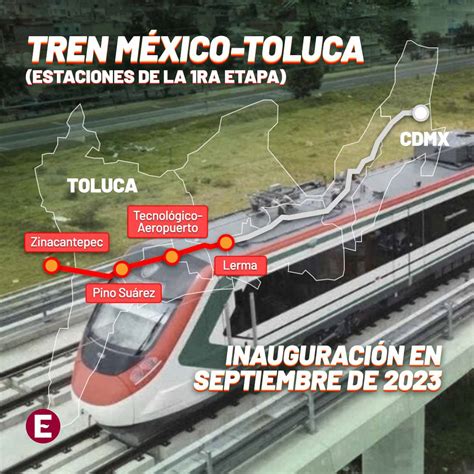 Tren México Toluca Cuál es el precio y todo lo que se sabe en el día
