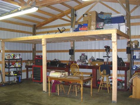 Loft In Pole Barn General Discussion Garage Plans With Loft Barn