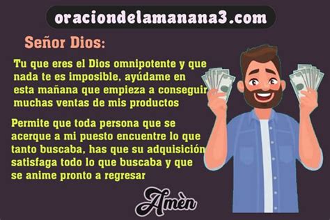 ️【 Oración De La Mañana Para Vender Mucho】