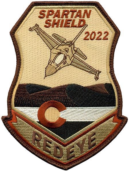 120th Expeditionary Fighter Squadron Operation Spartan Shield 2022