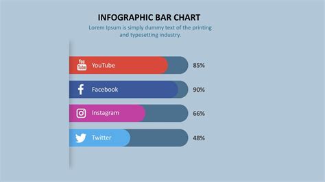 Elegant Infographic Bar Chart Tutorial Powerpoint Youtube