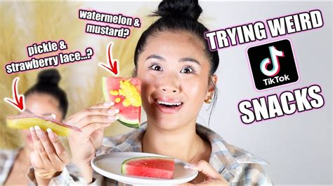 I Tried The Craziest Food Combinations Ever Tik Tok Made Me Do It Youtube