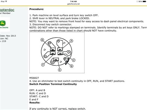 Understanding John Deere Ignition Switch Wiring Diagrams Wiregram