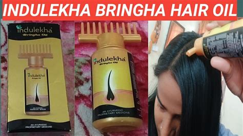 Indulekha Hair oil Review in Hindi /How to use Indulekha Hair oil