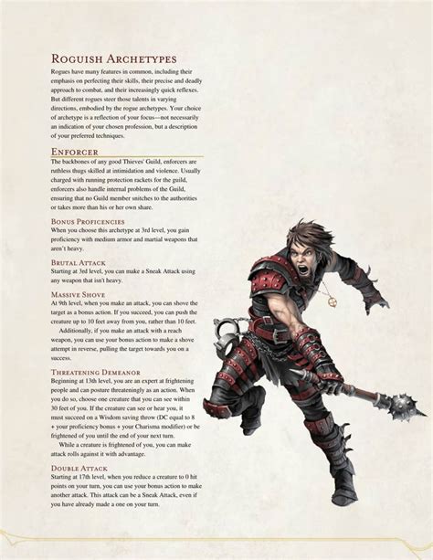 Dnd 5e Homebrew Rogue Archetypes Dungeons And Dragons Rules Dungeons And Dragons Homebrew