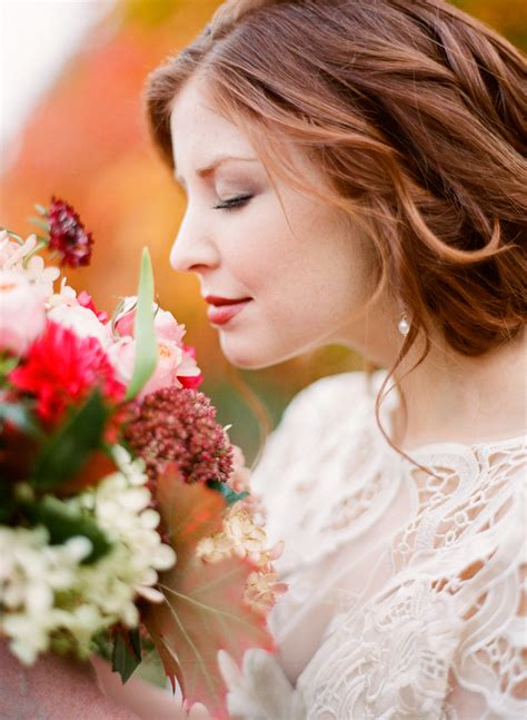 Bridal Makeup For Redheads Elizabeth Anne Designs The Wedding Blog