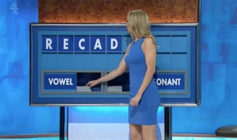 Countdowns Rachel Riley Squeezes Eye Popping Figure Into Skintight