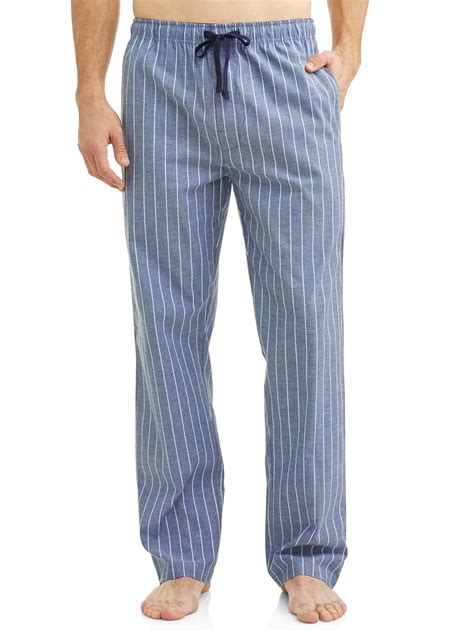 Hanes Mens And Big Mens Woven Stretch Pajama Pants