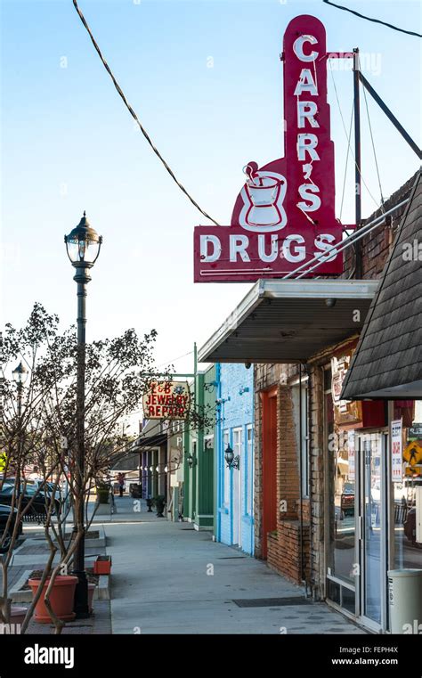 Carrs Drugs On Main Street In Downtown Tucker Georgia Stock Photo Alamy