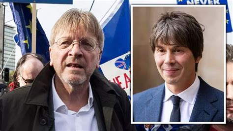 Brian Cox Caiis For Brexit To Be Reversed As Gioating Verhofstadt Mocks